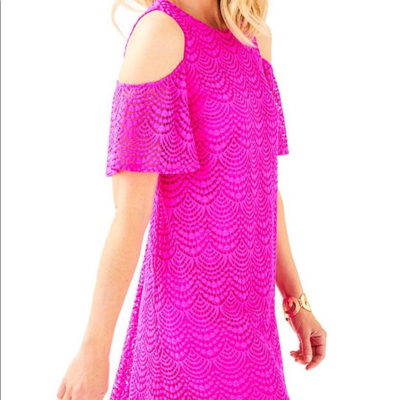 Lilly Pulitzer Somerset open shoulder swing dress - Picture 4 of 5
